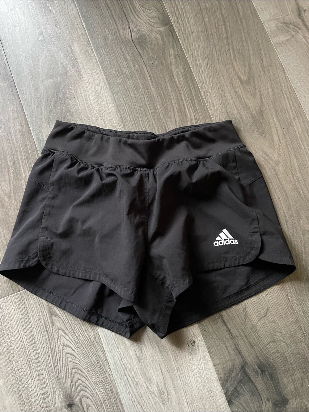 adidas Black Women's Athletic Running Shorts
